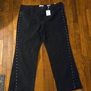 Women's Jessica Simpson "Rosa Relaxed Straight" Denim Jeans In Size 22W